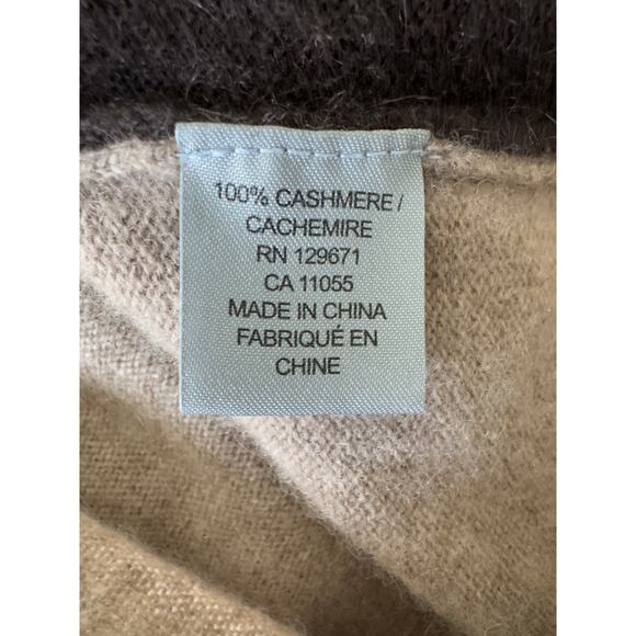 360 CASHMERE 100% Cashmere Colorblock Sweater Dress Style 18184 XS - Picture 4 of 9